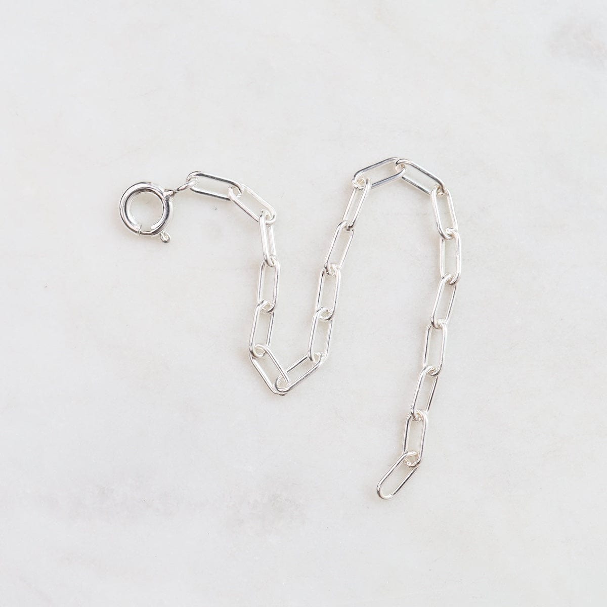 ACC Paperclip Chain Extender in Sterling Silver