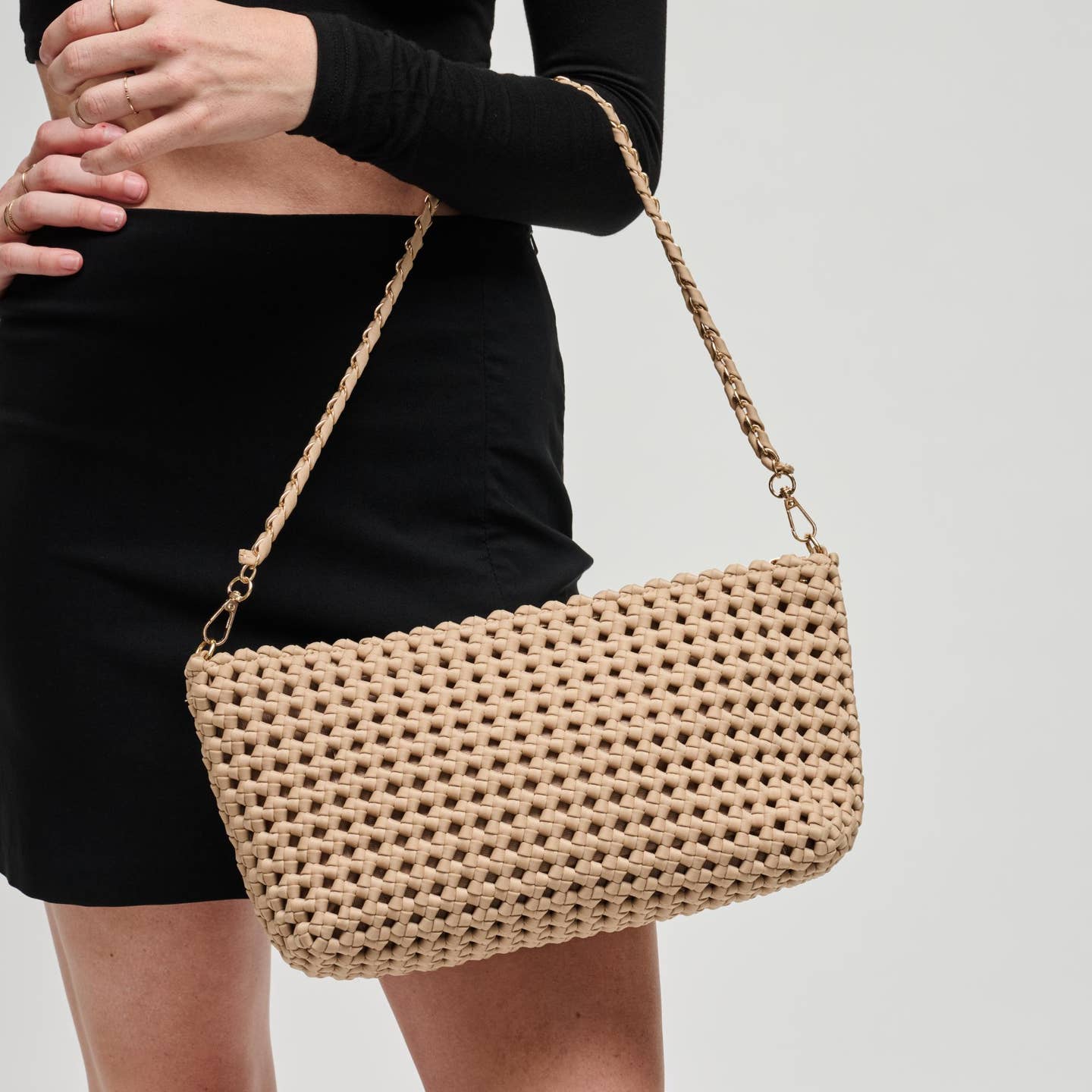 BAG Nude Eclipse Clutch