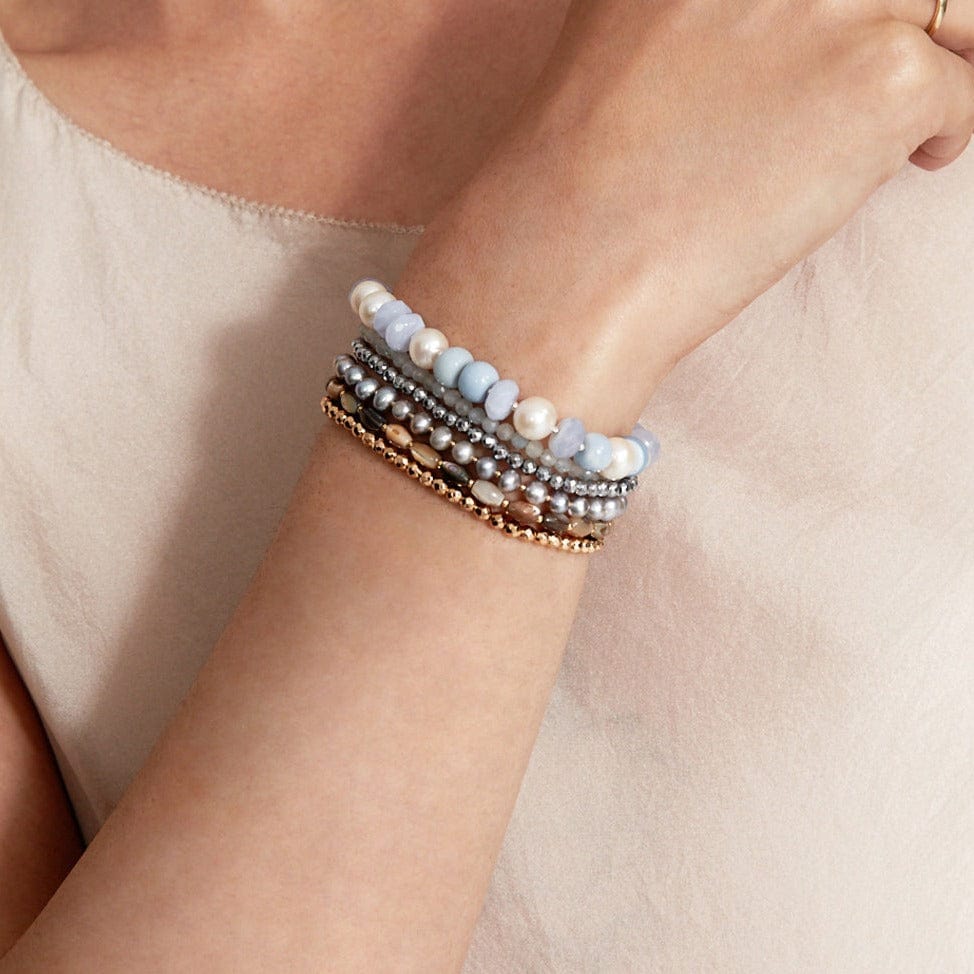 BRC-GPL Beaches Wrap Bracelet Gold Mix Naked Wrap Bracelet