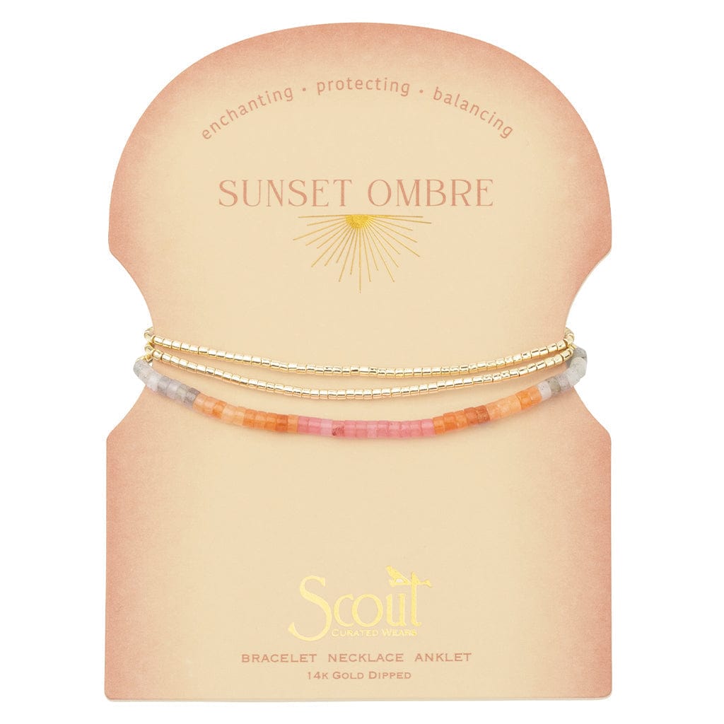 BRC Ombre Stone Wrap - Sunset/Gold