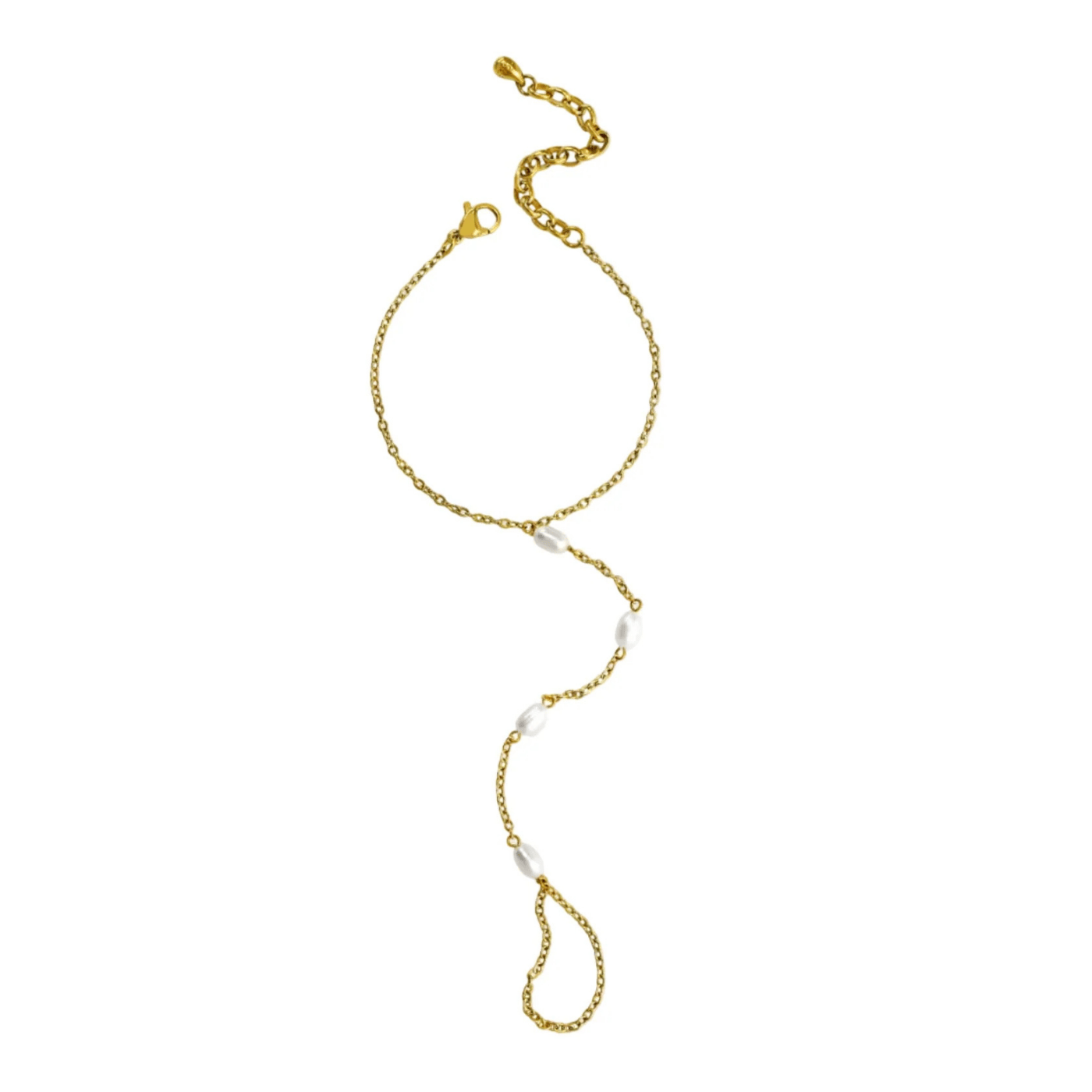 BRC-S.STL Hand Candy Potato Pearl Hand Chain