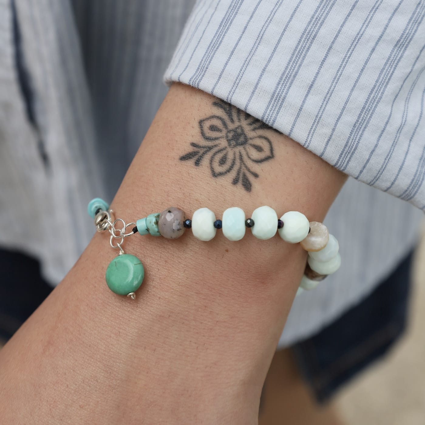 BRC Turquoise and Amazonite Mix Bracelet
