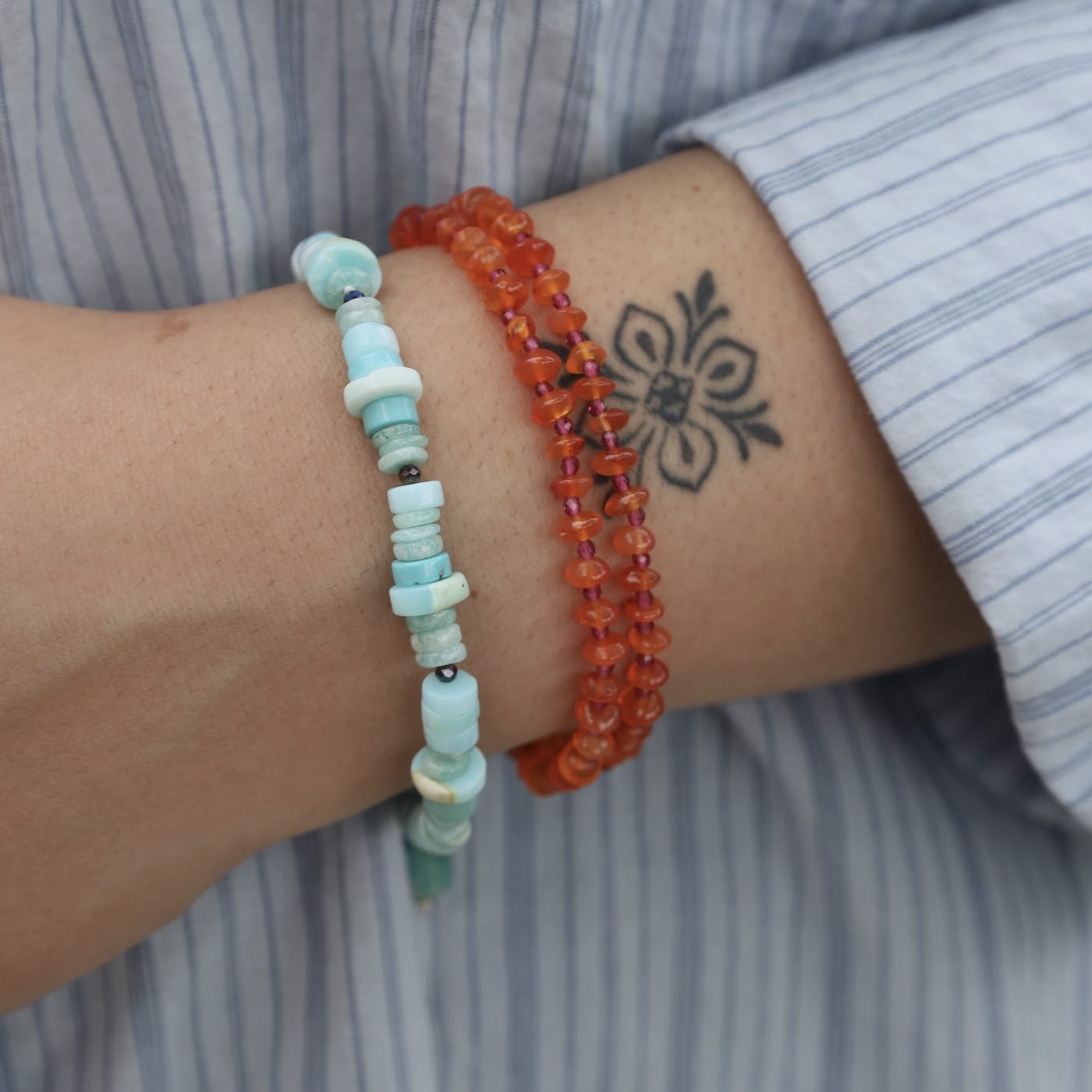 BRC Turquoise and Amazonite Mix Bracelet