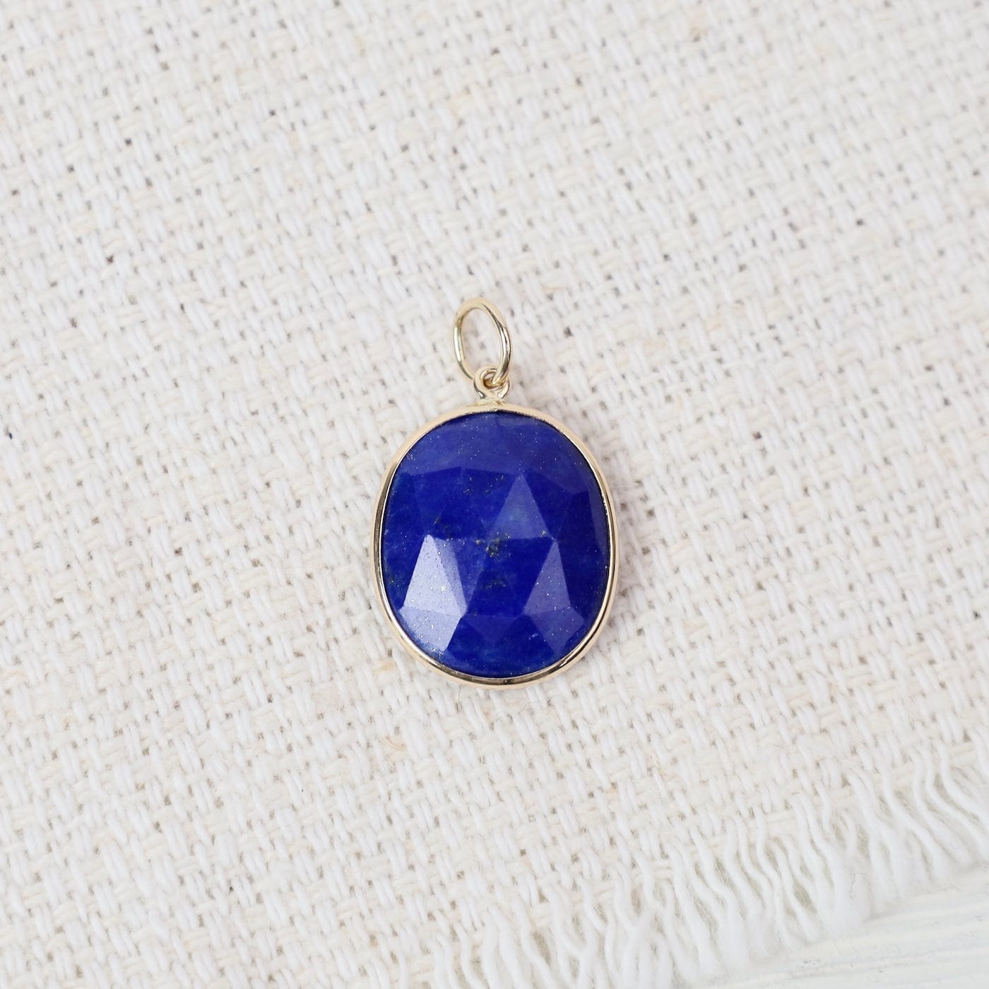 CHM-14K 14K Y Lapis Charm