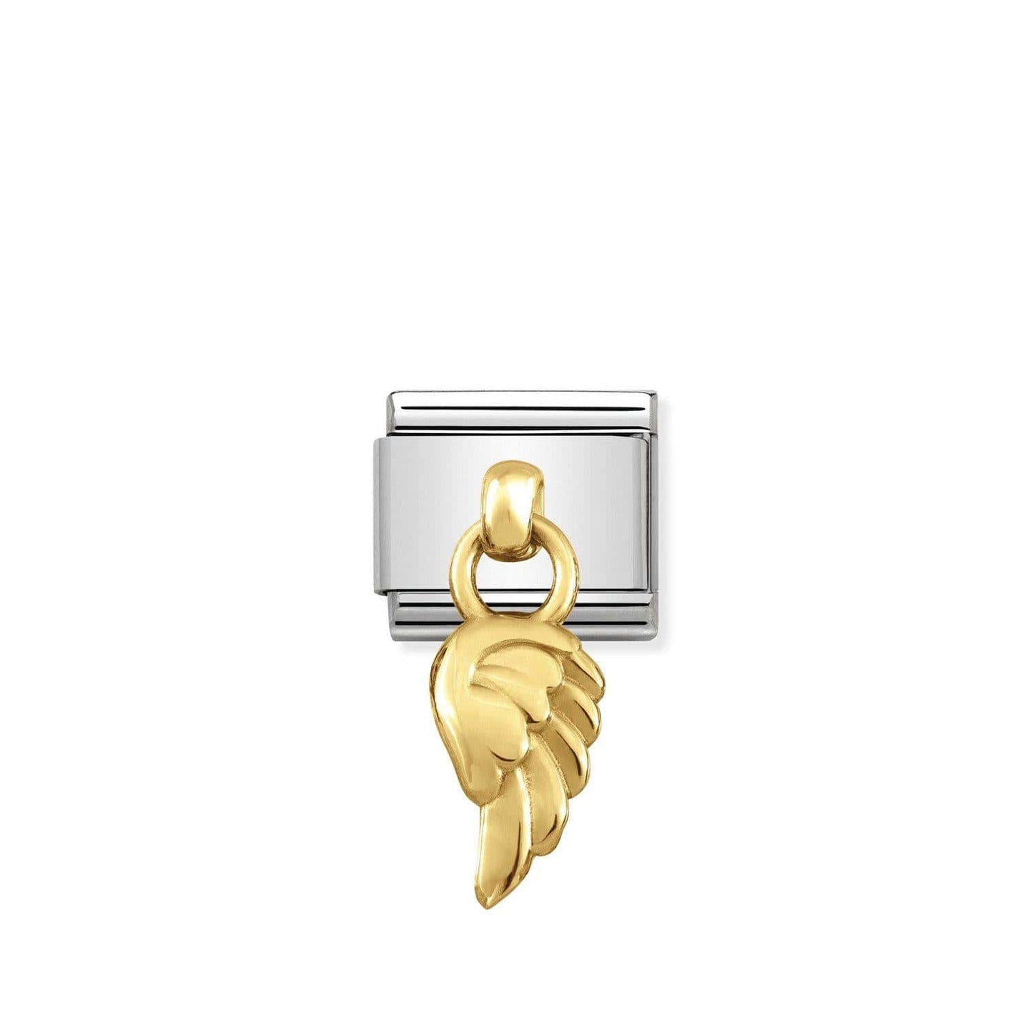CHM Classic 18k Gold Hanging Charm  - Wing