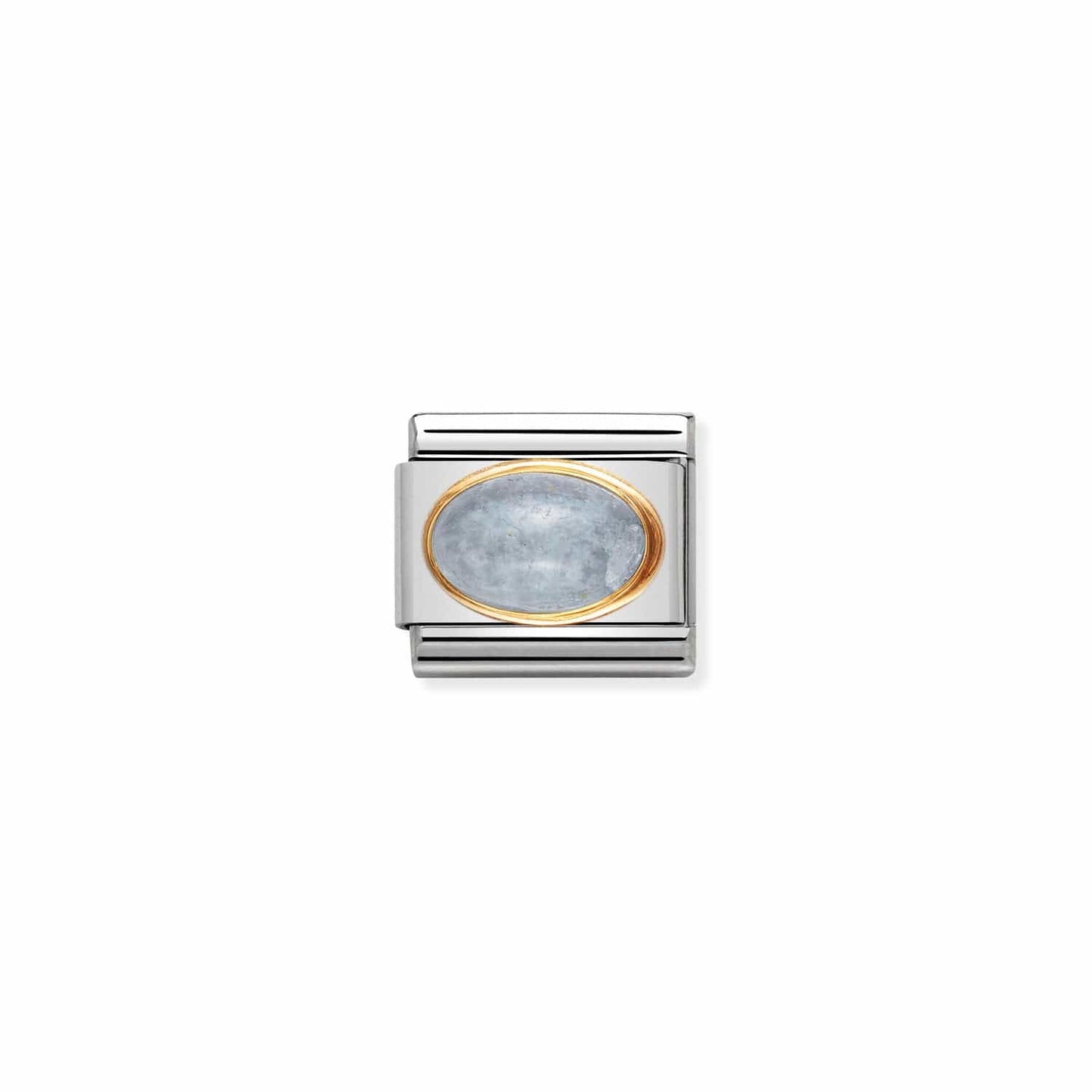 CHM Classic Aquamarine Oval Composable Link