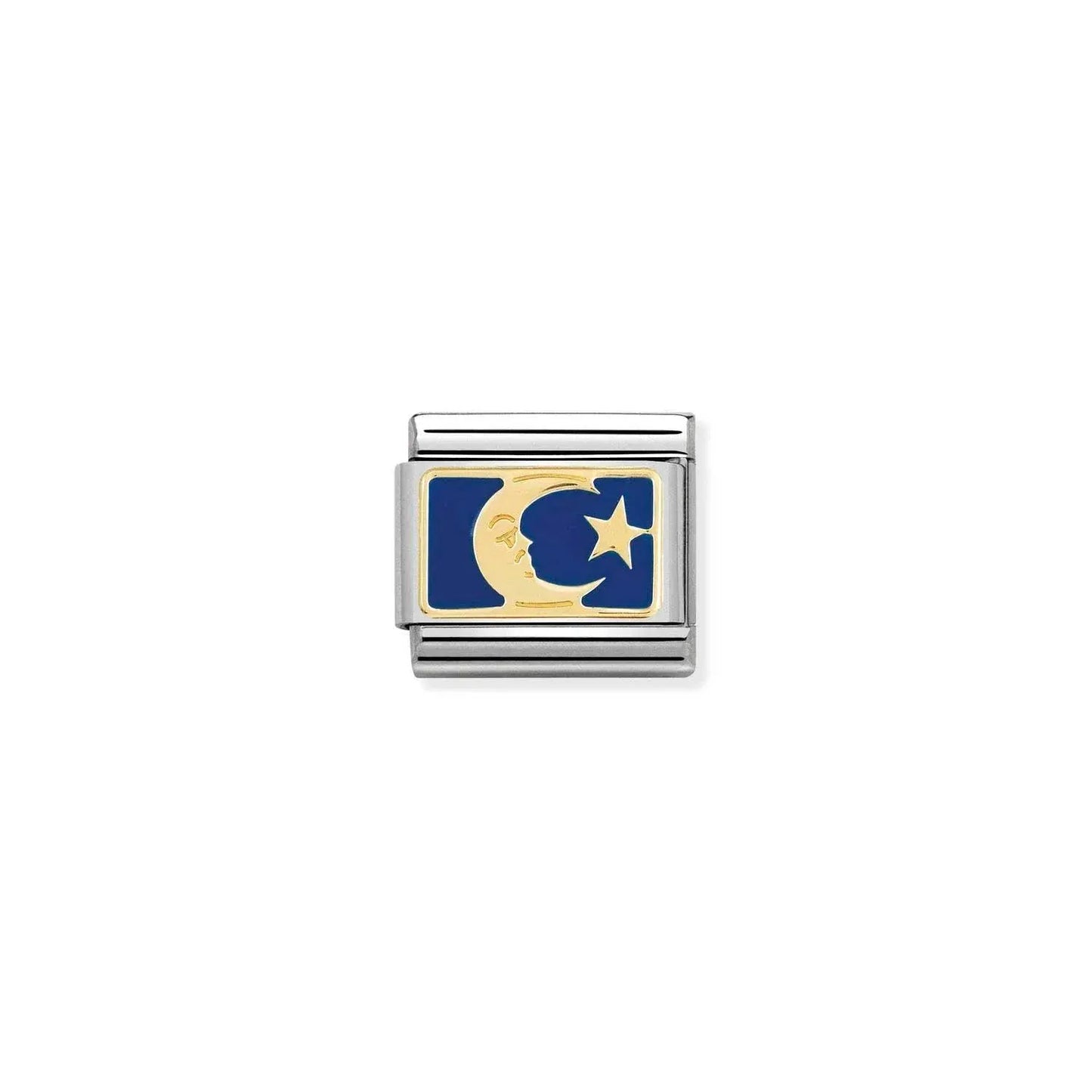 CHM Classic Enamel Plate - Blue Moon & Star