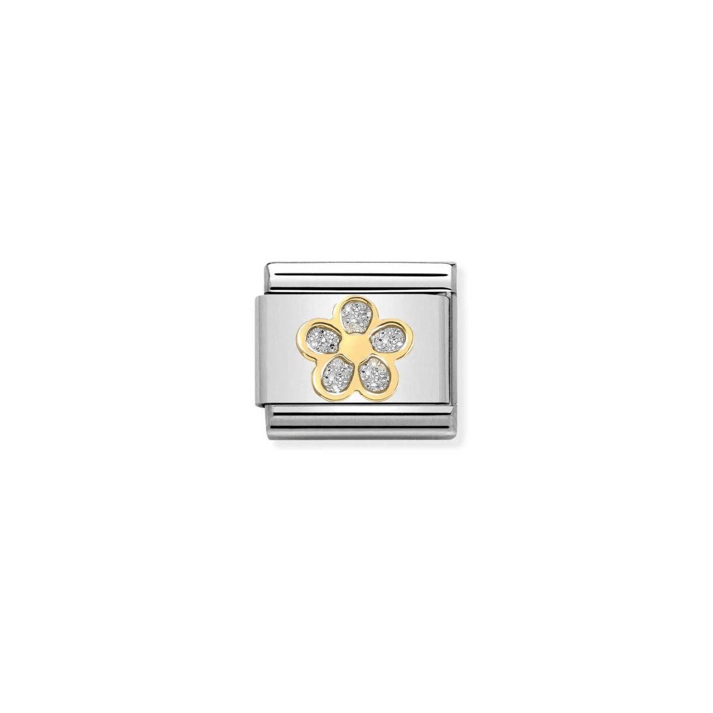 CHM Classic Glitter Enamel Flower
