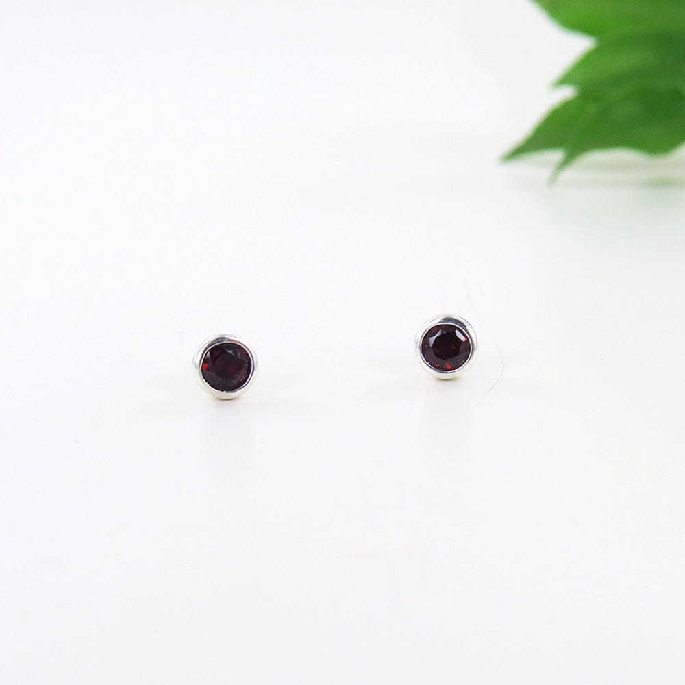 EAR African Garnet Post Earring