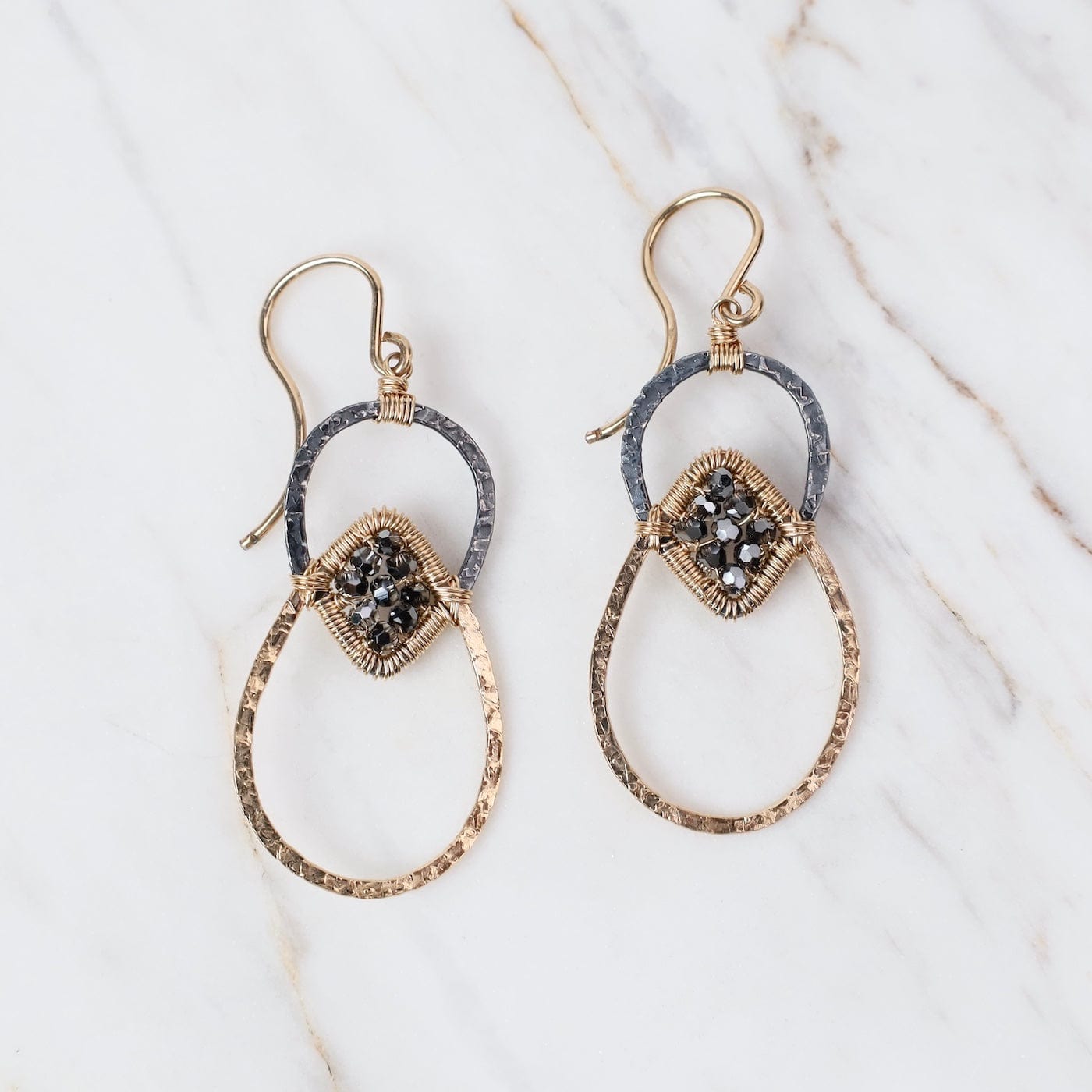 EAR-GF Mixed Figure 8 Drop Earrings