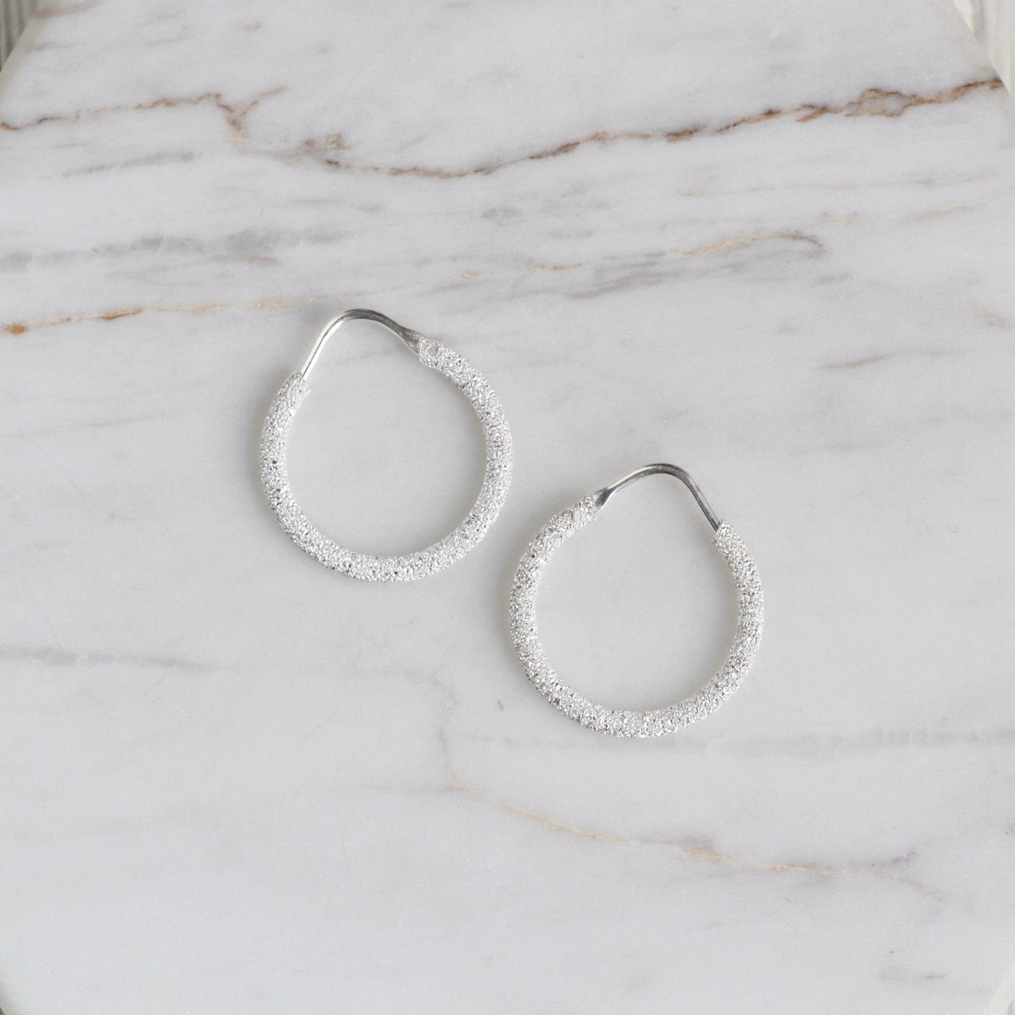 EAR Small Pixi Dusted Hoop