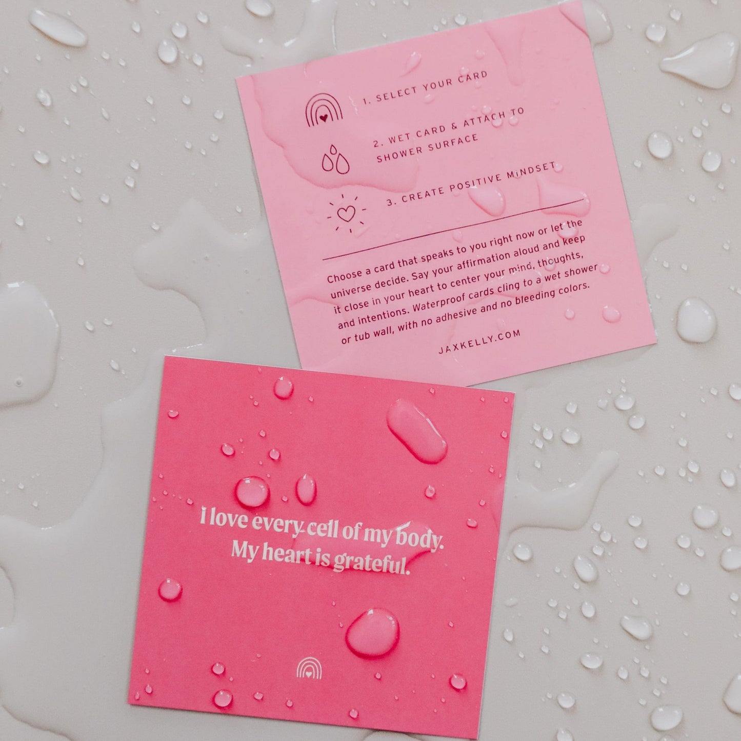 GIFT Shower Affirmation Cards - Self Love