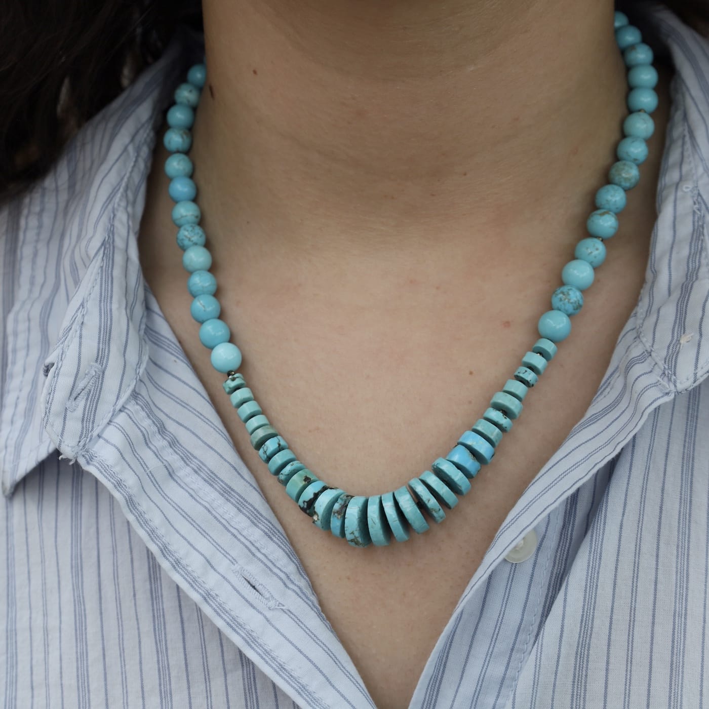 NKL Chunky Turquoise Necklace
