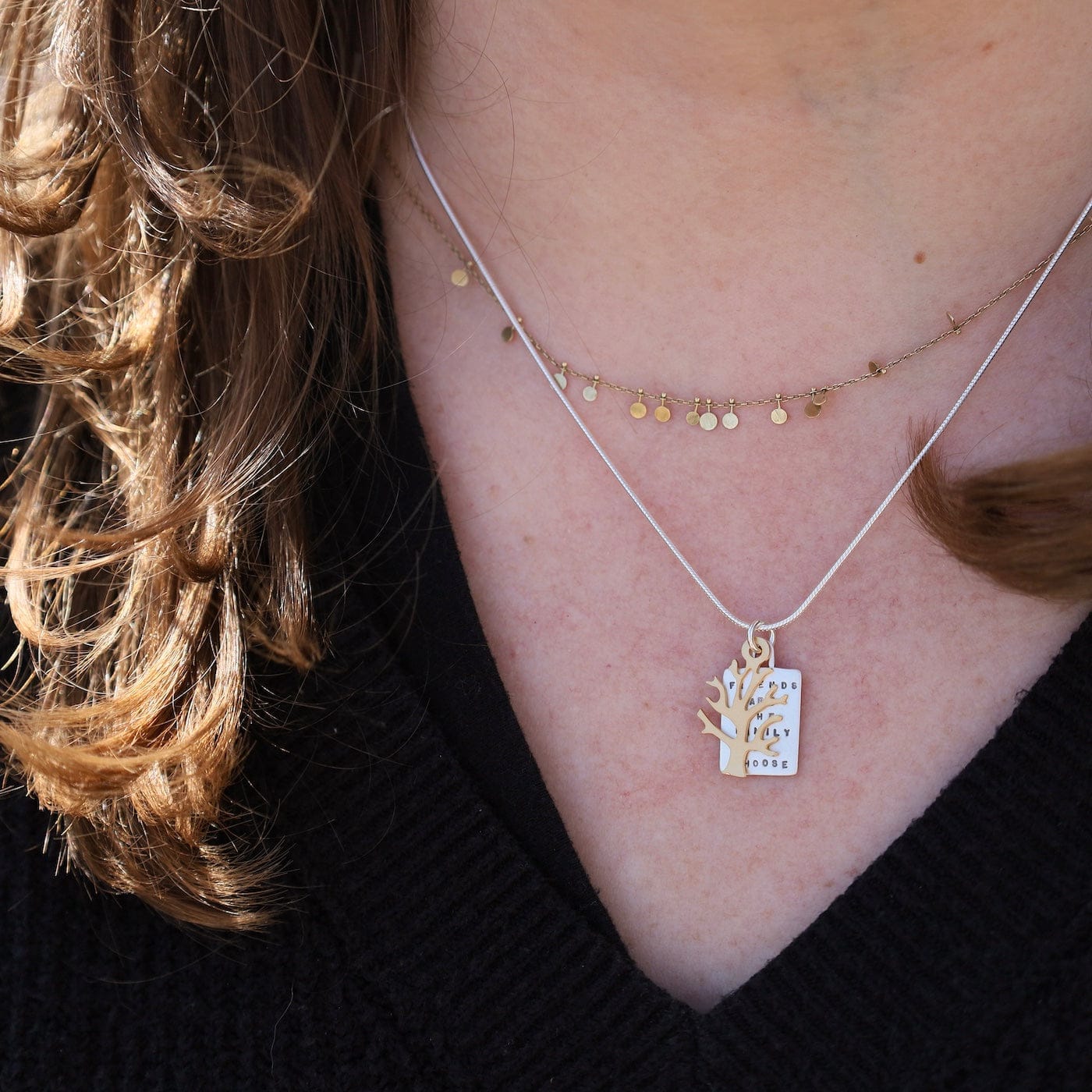 NKL Friends Are Family Necklace