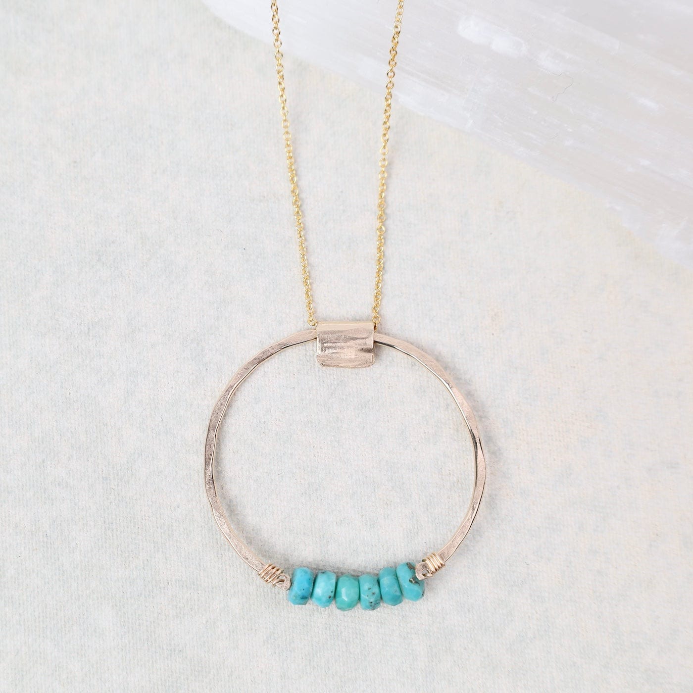 NKL-GF Turquoise Dreamscape Pendant Necklace