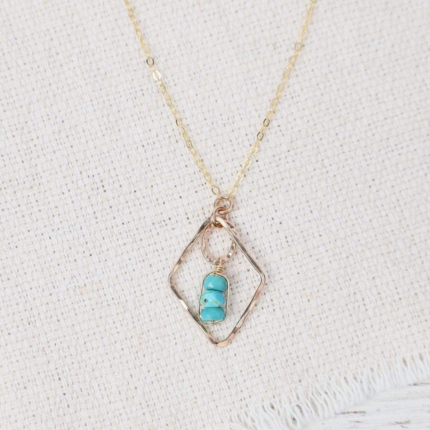 NKL-GF Turquoise Dreamweaver Pendant Necklace
