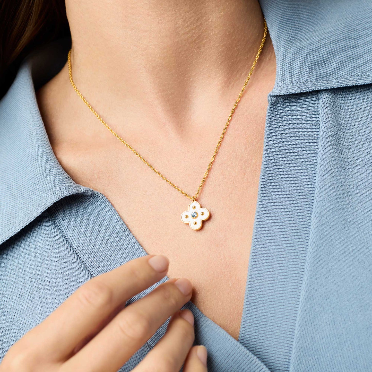 NKL-GPL Champagne Colette Delicate Necklace