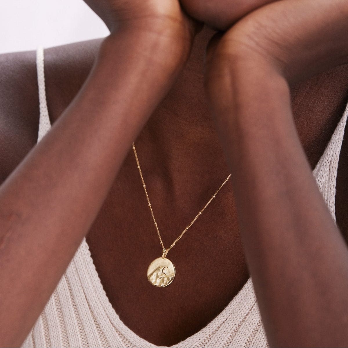 NKL-GPL Gold Plated Depth Necklace