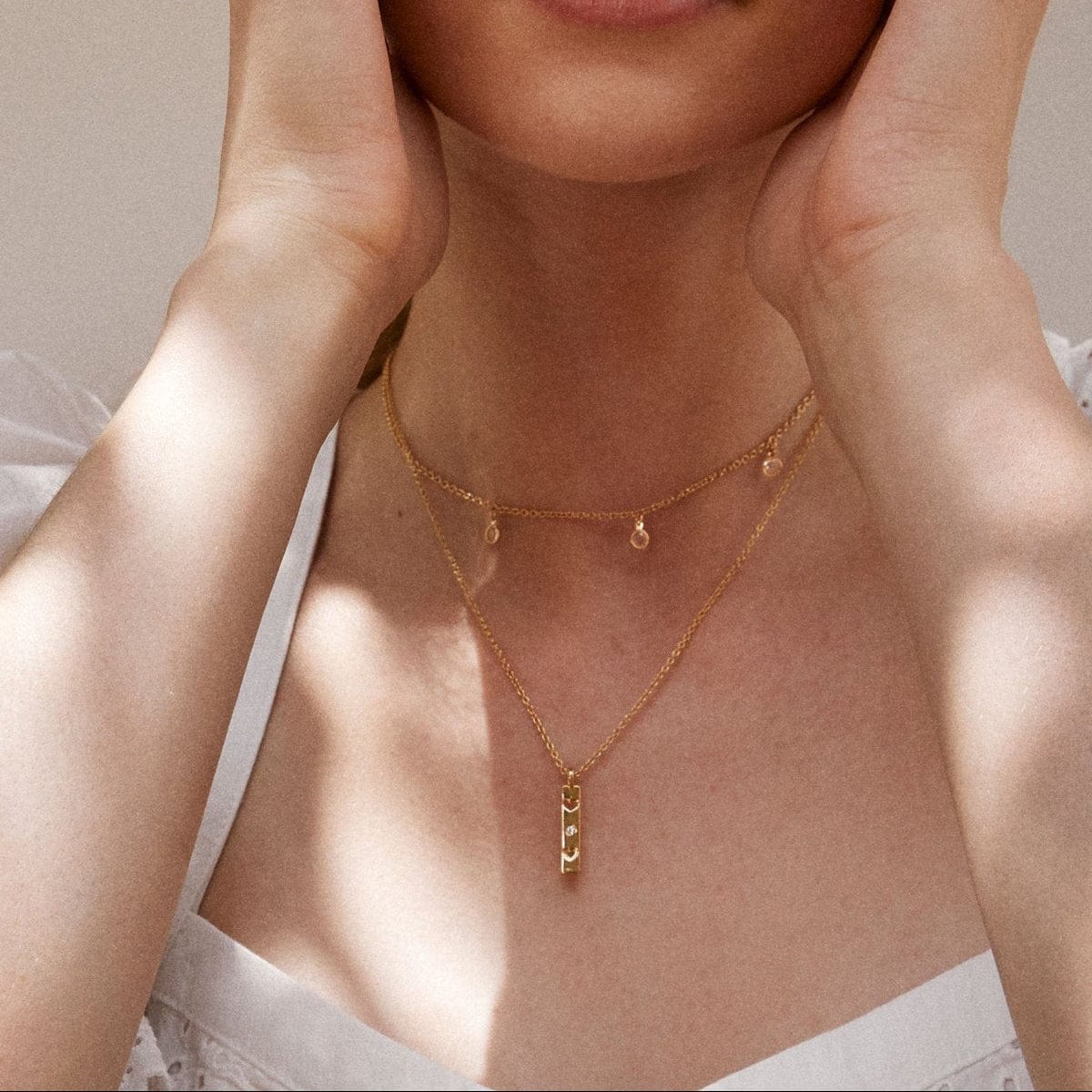 NKL-GPL Gold Plated Nurse Necklace