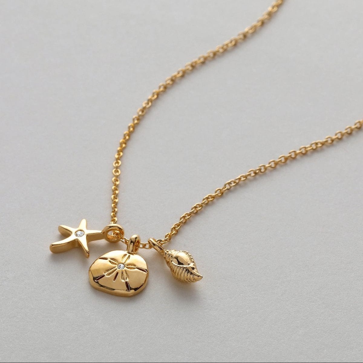 NKL-GPL Gold Plated Sea Seeker Necklace