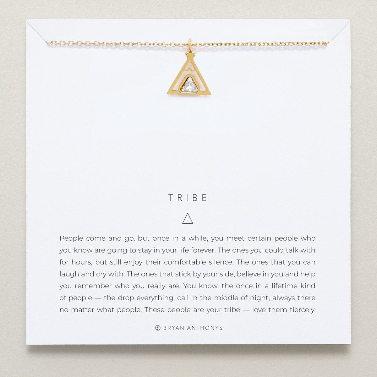 NKL-GPL Gold Plated Tribe Friendship Necklace