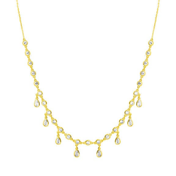 NKL-GPL Sadie Shaker Necklace Gold