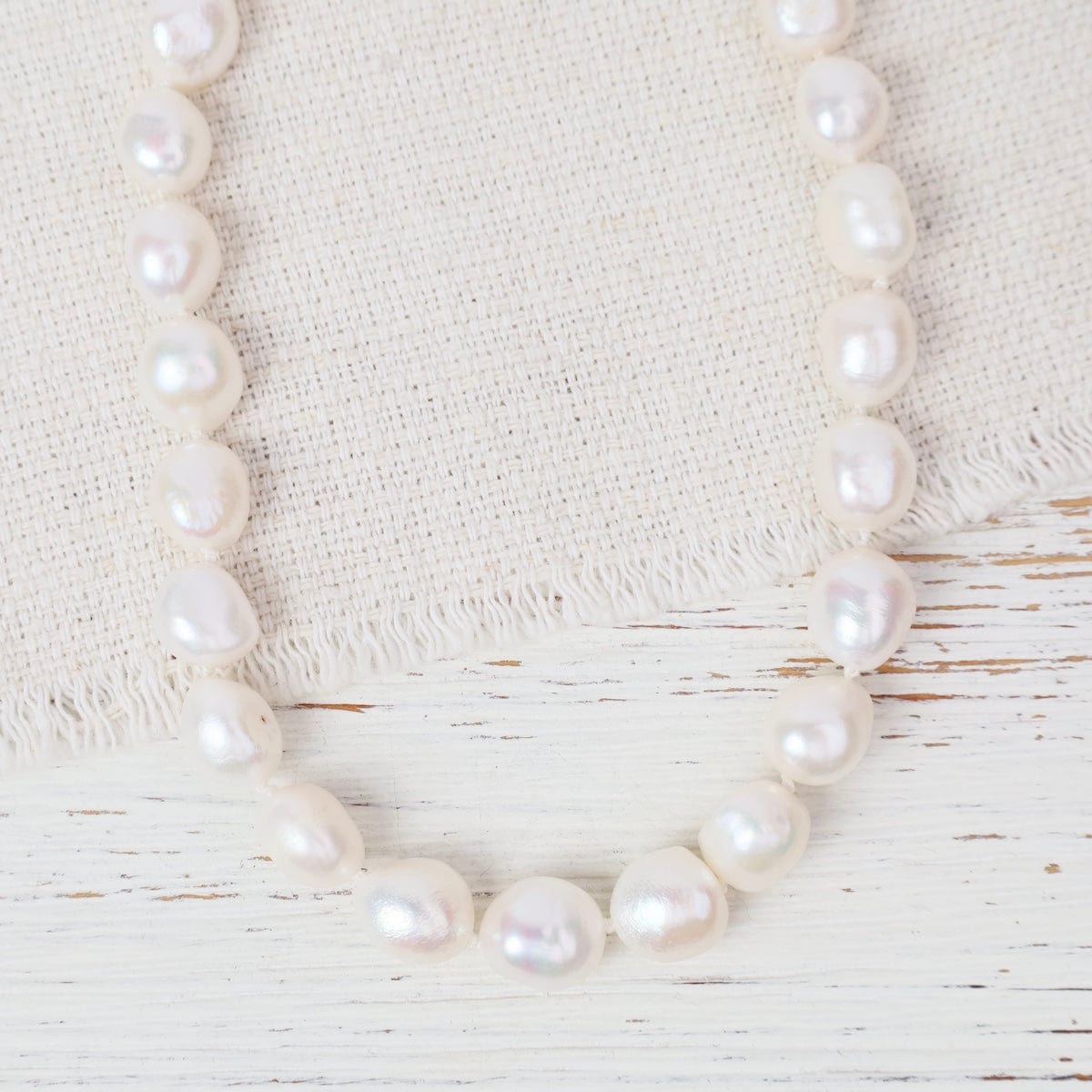 NKL Hand Knotted Freshwater Pearl Necklace