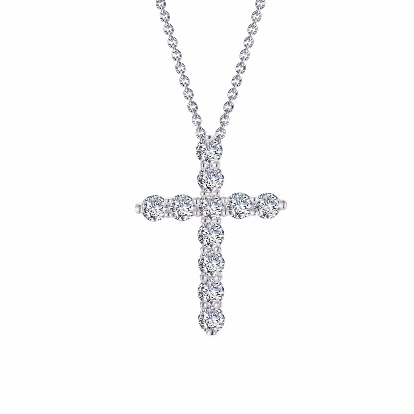 NKL-PPL Cross Necklace