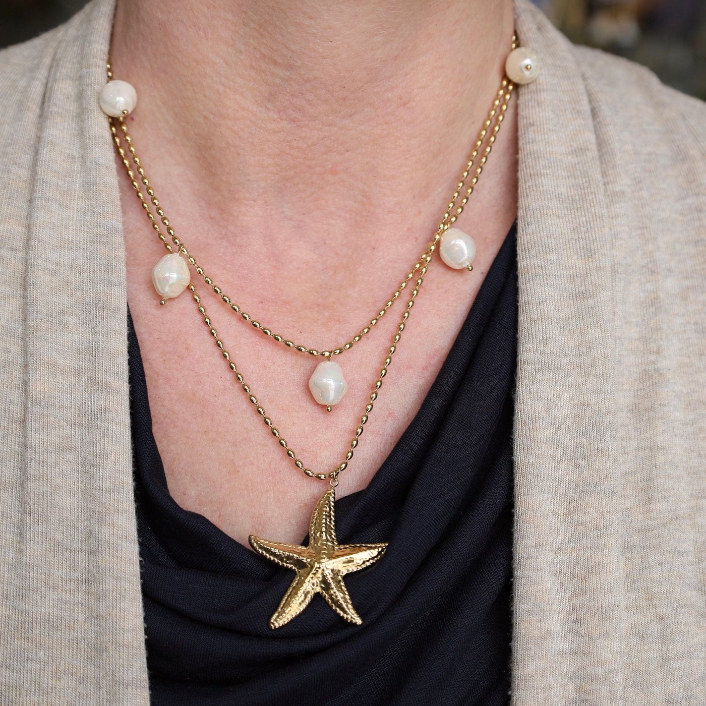 NKL-S.STL Star of the Sea Necklace