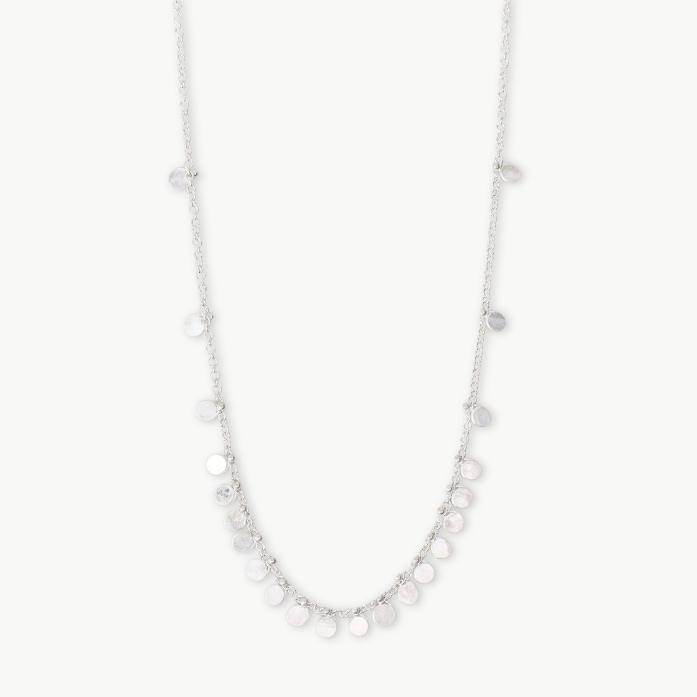 NKL Silver Classic Confetti Necklace