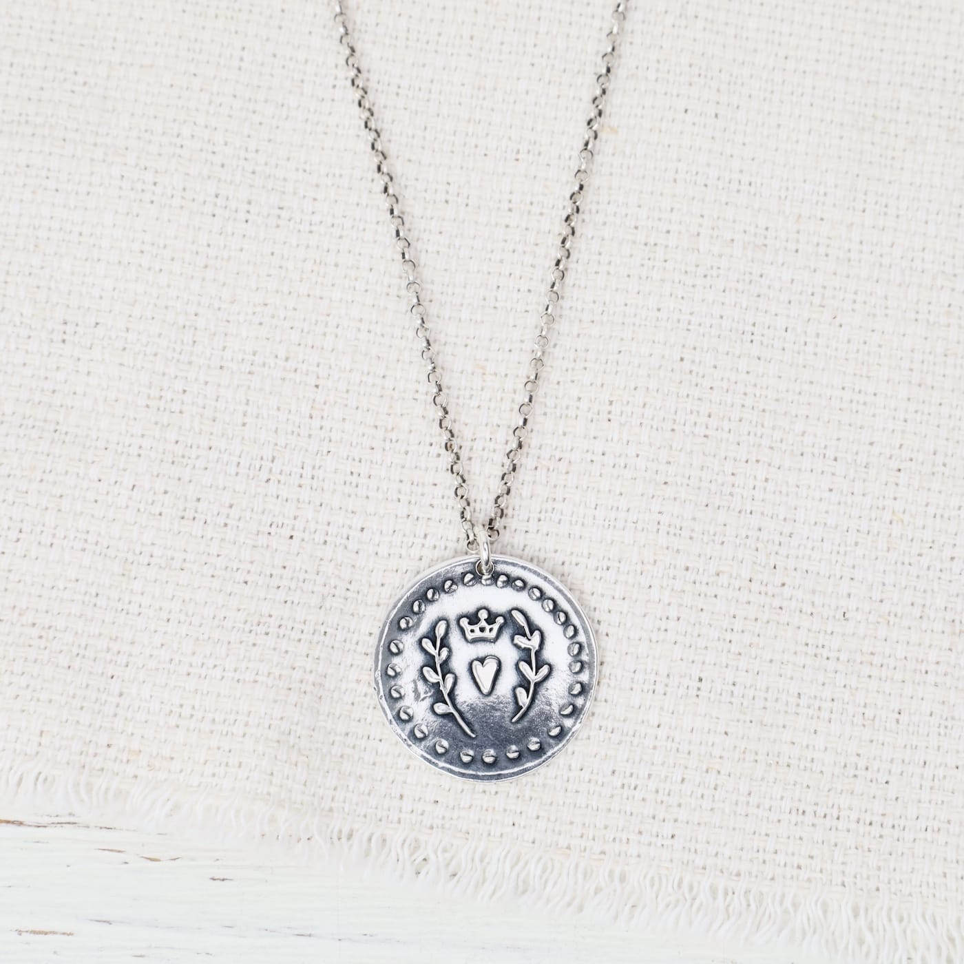 NKL Sterling Silver Love & Loyalty Necklace