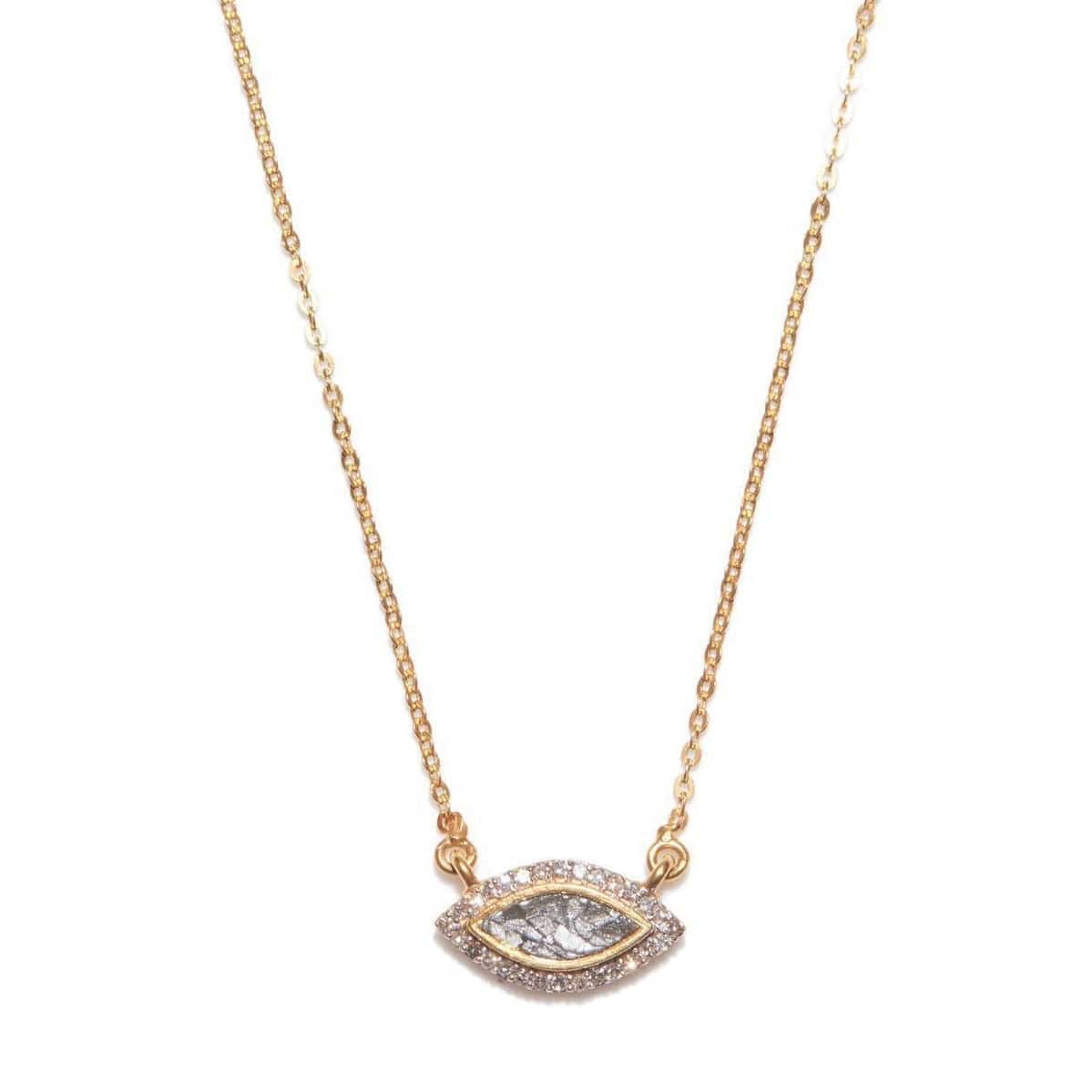 NKL-VRM Gisela Labradorite Pendant Necklace