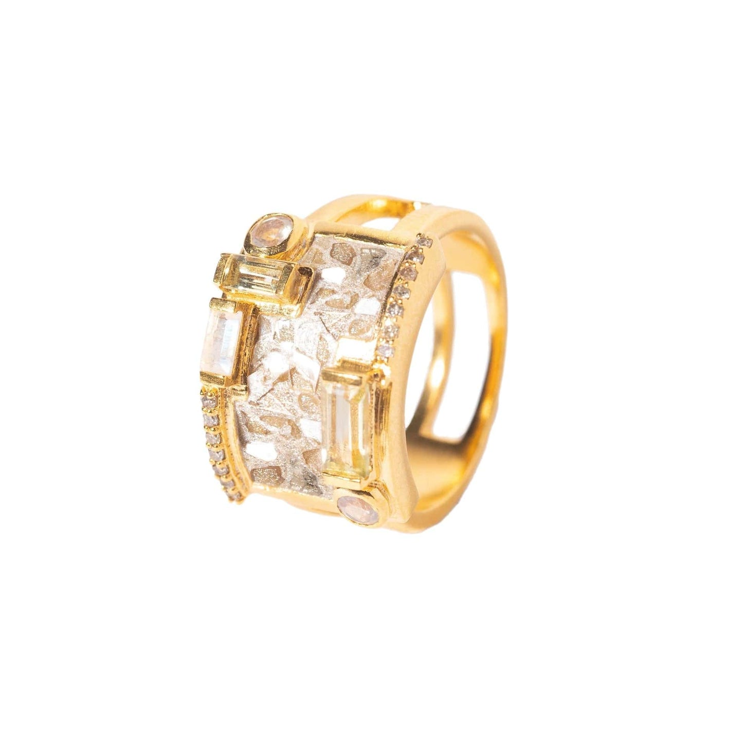RNG-VRM Agbara Gold Vermeil Ring